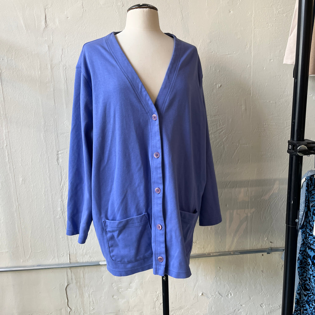 Blue Cardigan (3X)