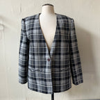 Plaid Blazer