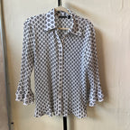 Polka Dot Button Up (L)