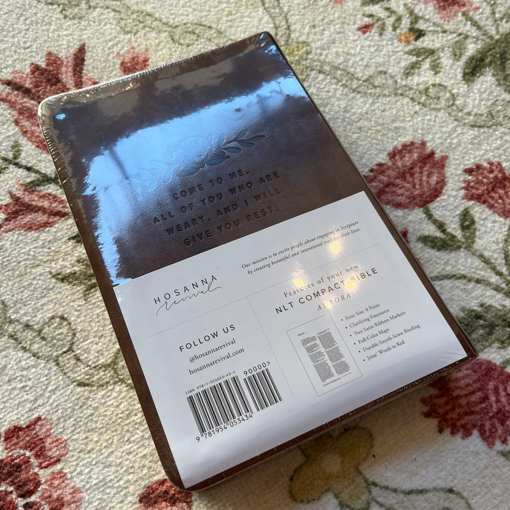 NWT NLT Compact Bible