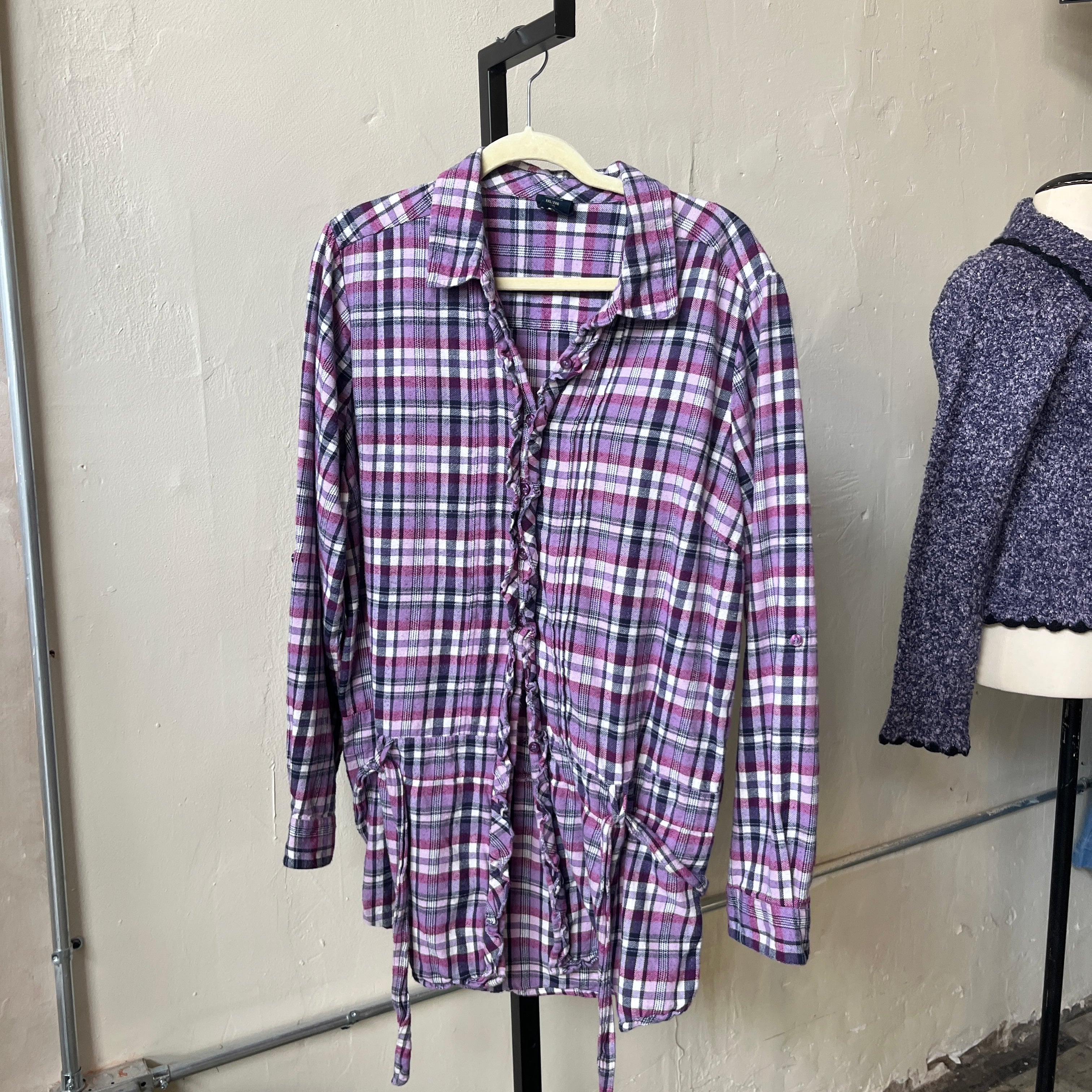 Plaid Button Up (XXL)