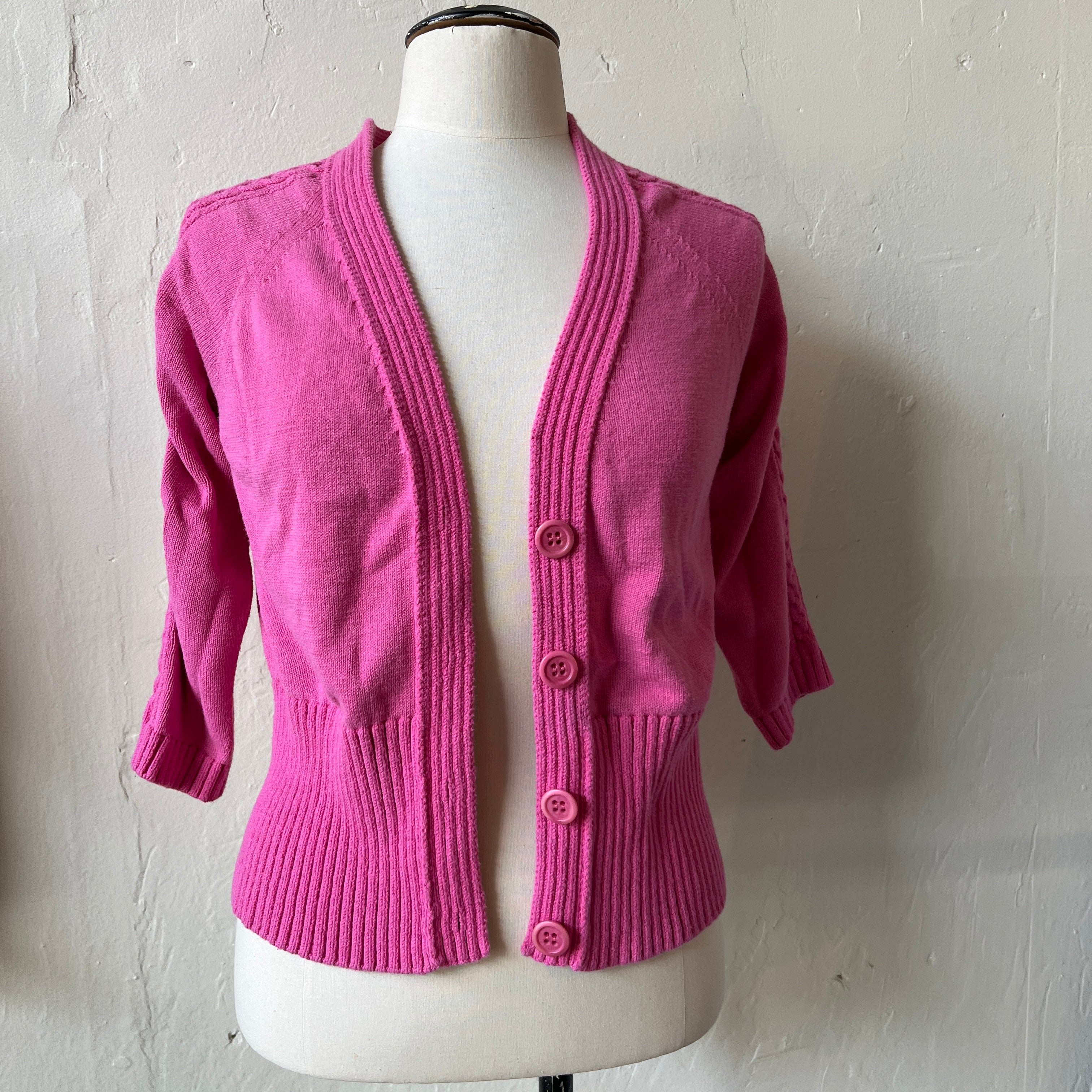 Pink Cardigan (XS)