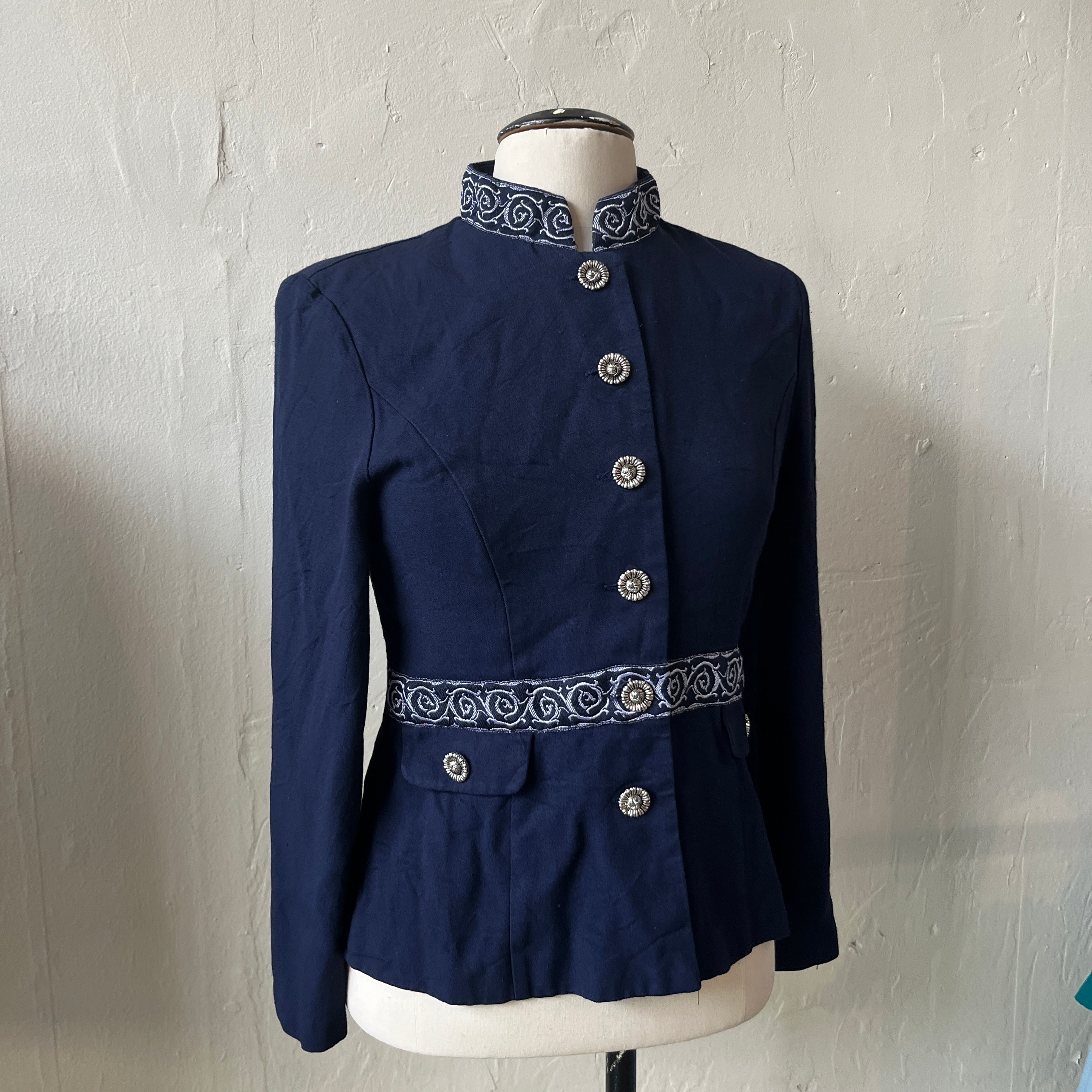Vintage Blue Blazer (10)