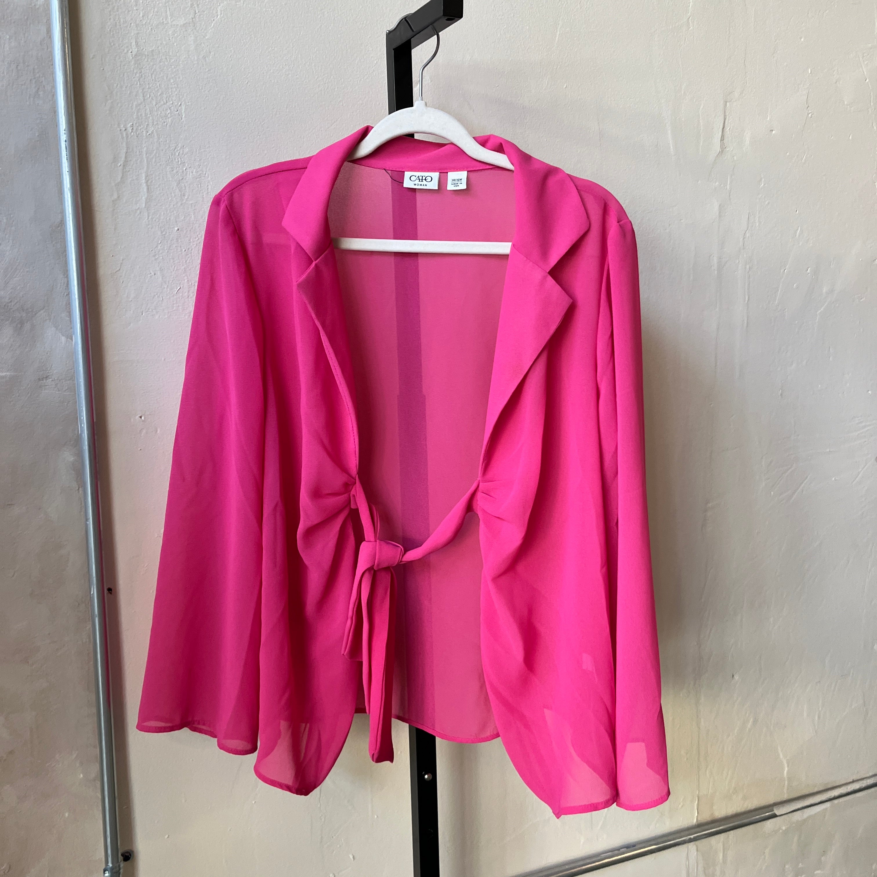 Sheer Cardigan (14/16W)