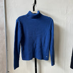 Blue Turtleneck (M)