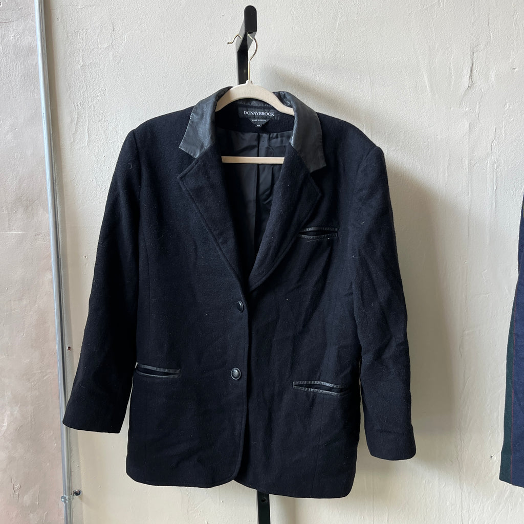 Wool/Leather Blazer (10)