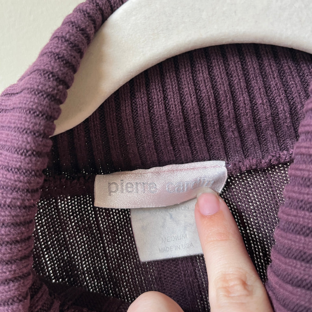 Purple Turtleneck (M)