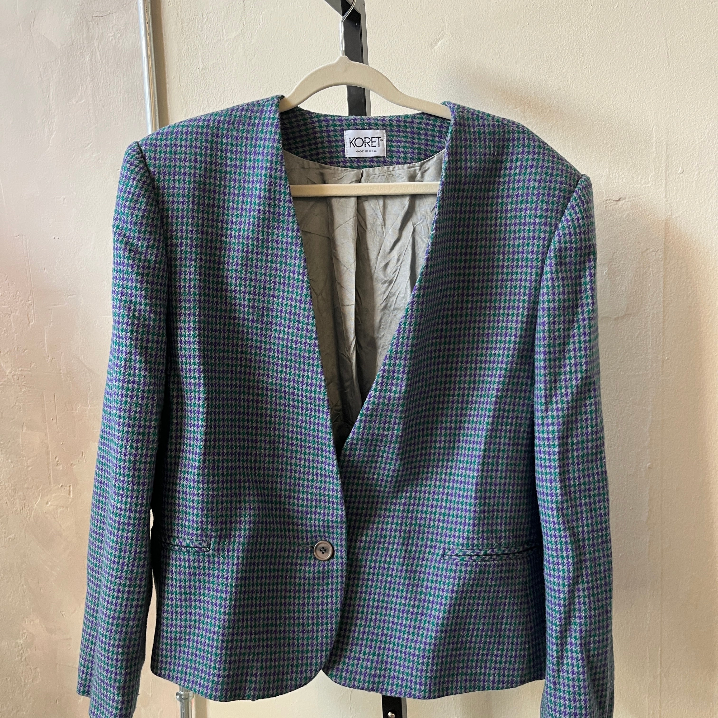 Wool Plaid Blazer (16)