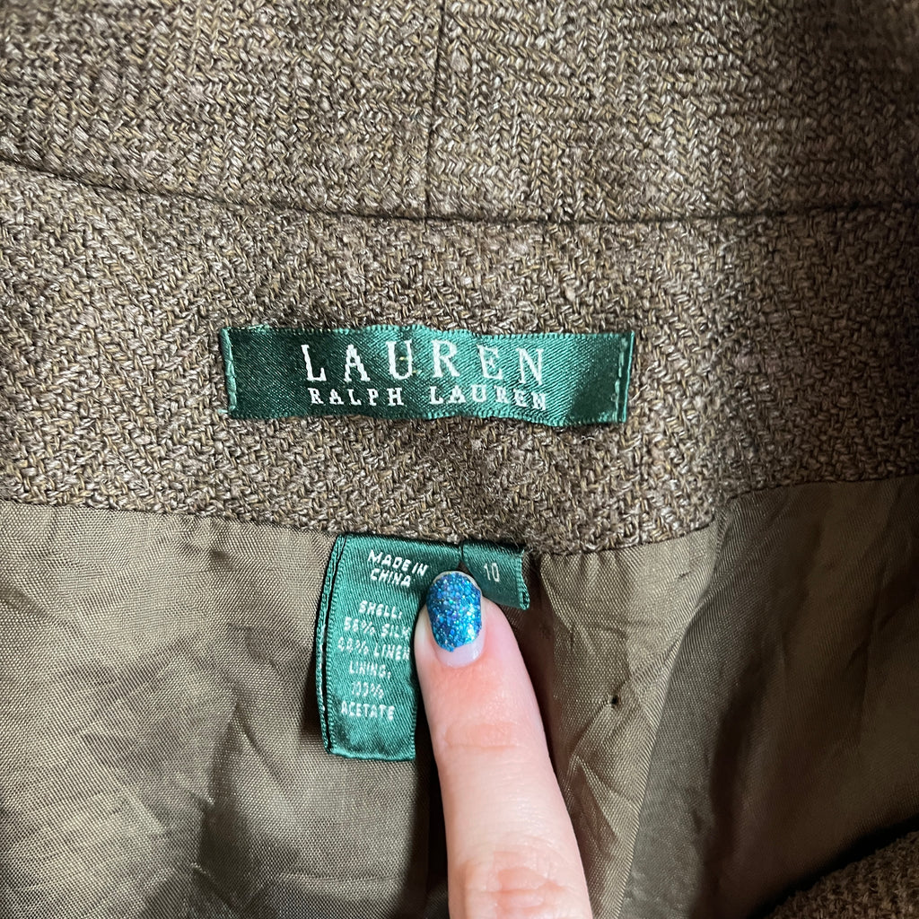 Silk Linen Ralph Lauren Blazer (10)