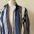 Striped Button Up (L)