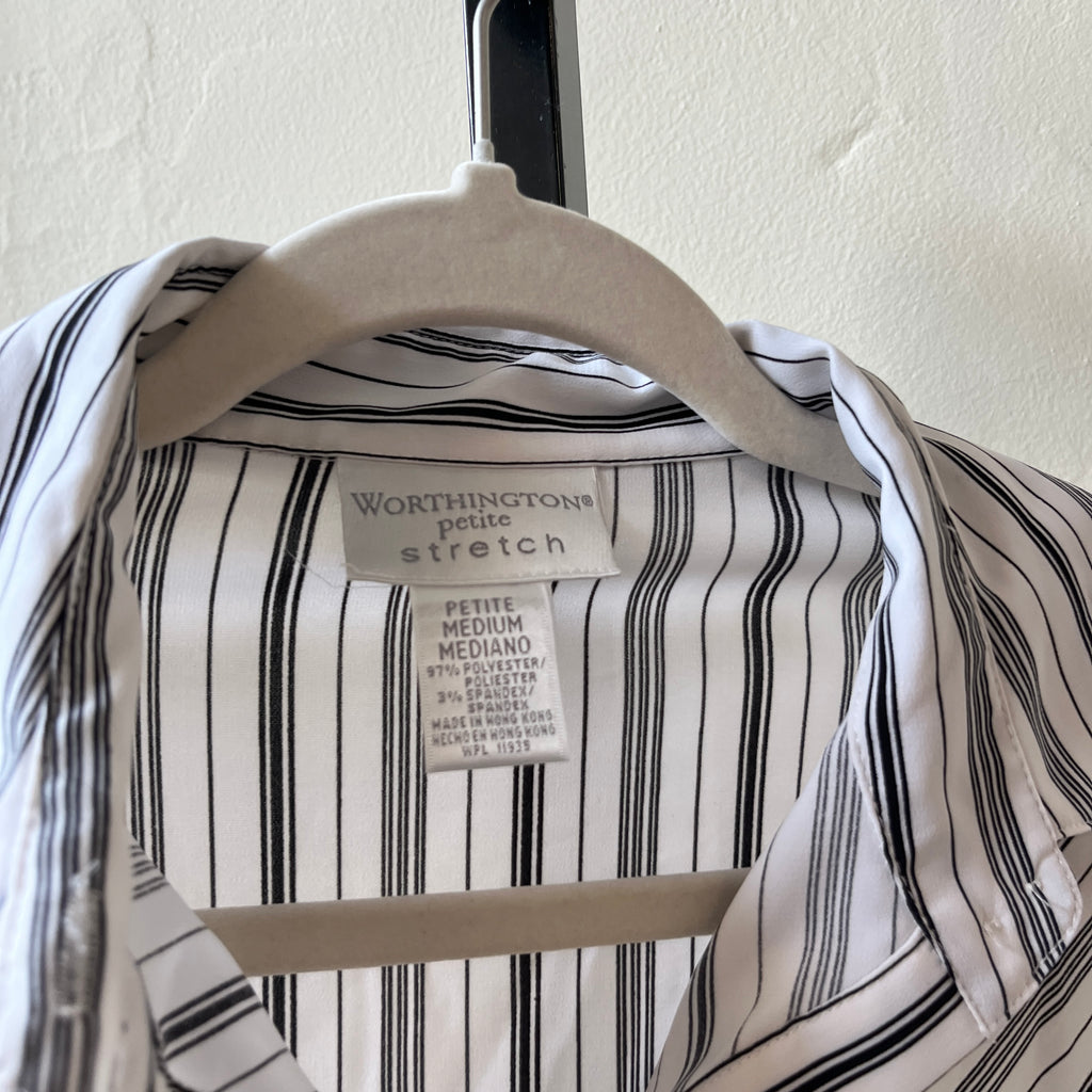 Striped Button Up (M)