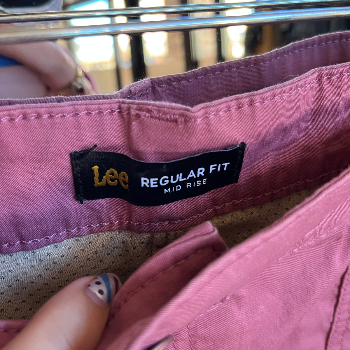 Lee Pink Skirt (L)