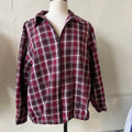 Plaid Zip Up (XL)