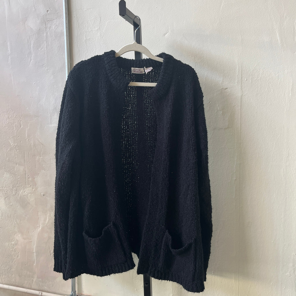 Black Cardigan (M)