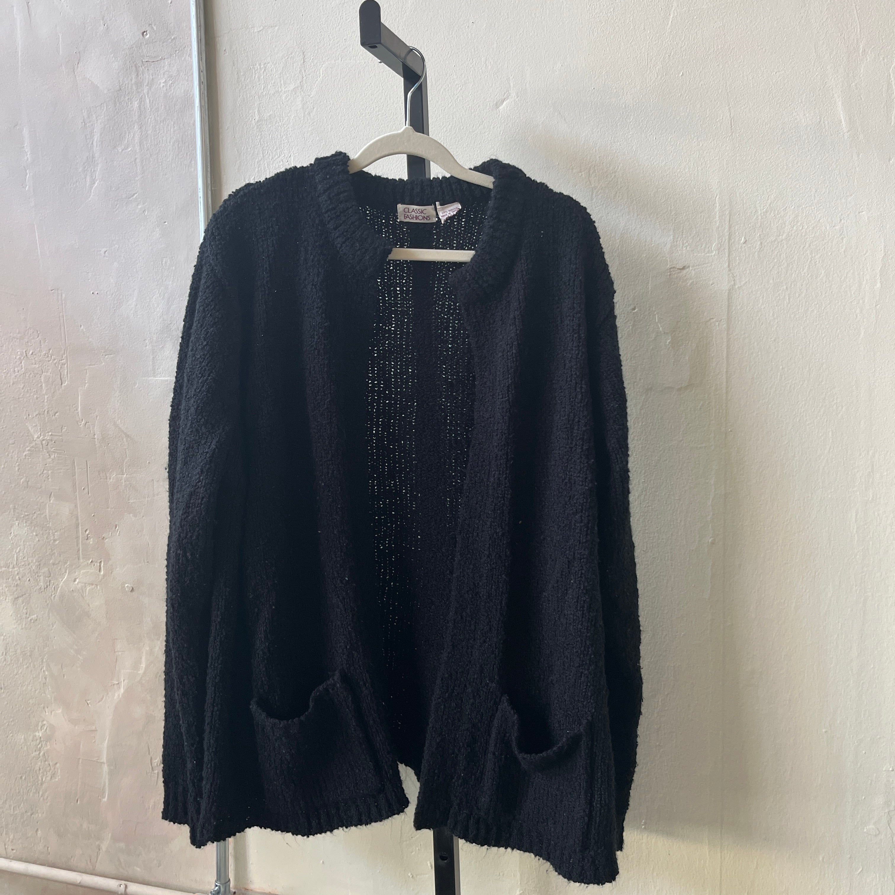 Black Cardigan (M)