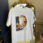 Cat & Fish Vintage T-shirt (M)