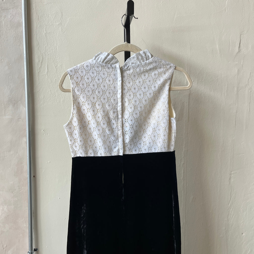 Vintage Velvet Dress (S)