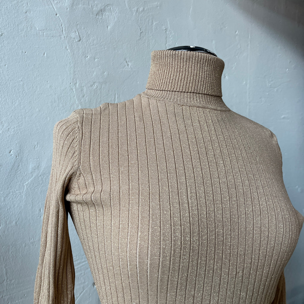 Gold Turtleneck (S)
