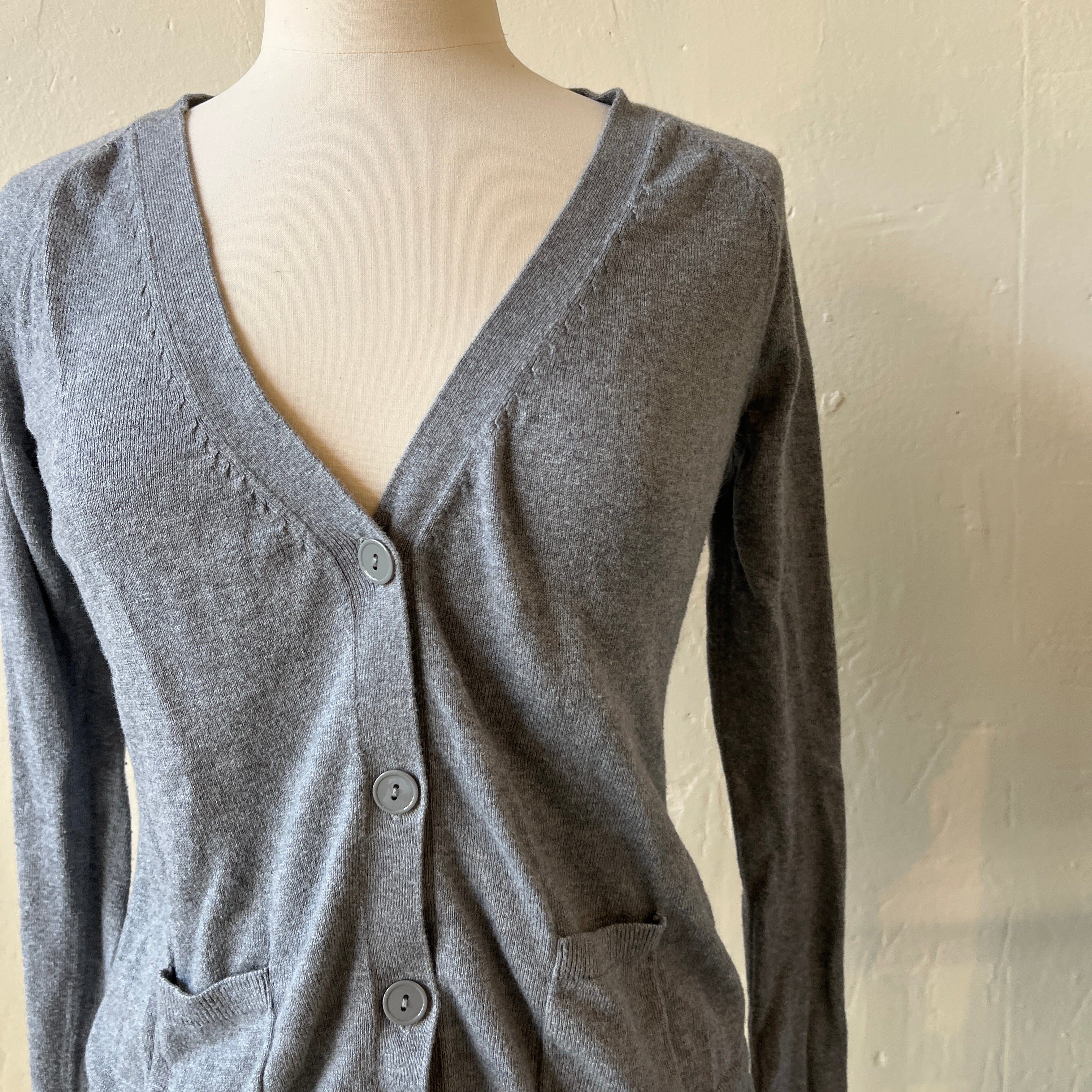 Gray Cardigan (M)