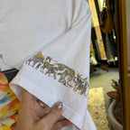 Cat & Fish Vintage T-shirt (M)