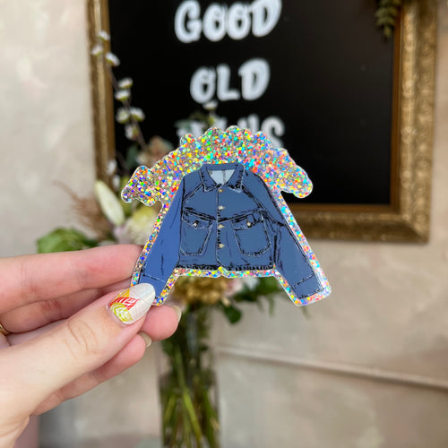 1 Glitter Sticker
