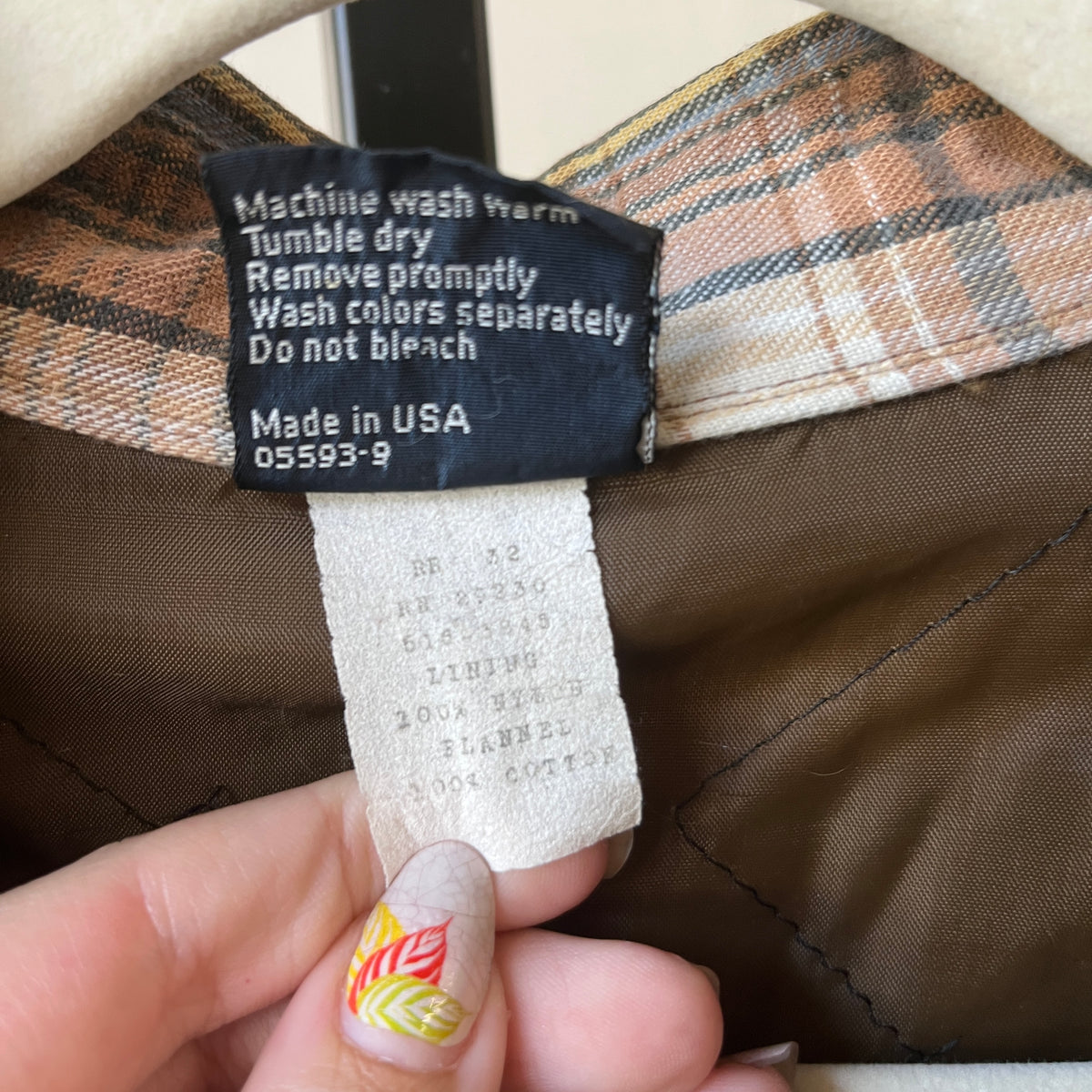 Neutral Vintage Flannel (S)