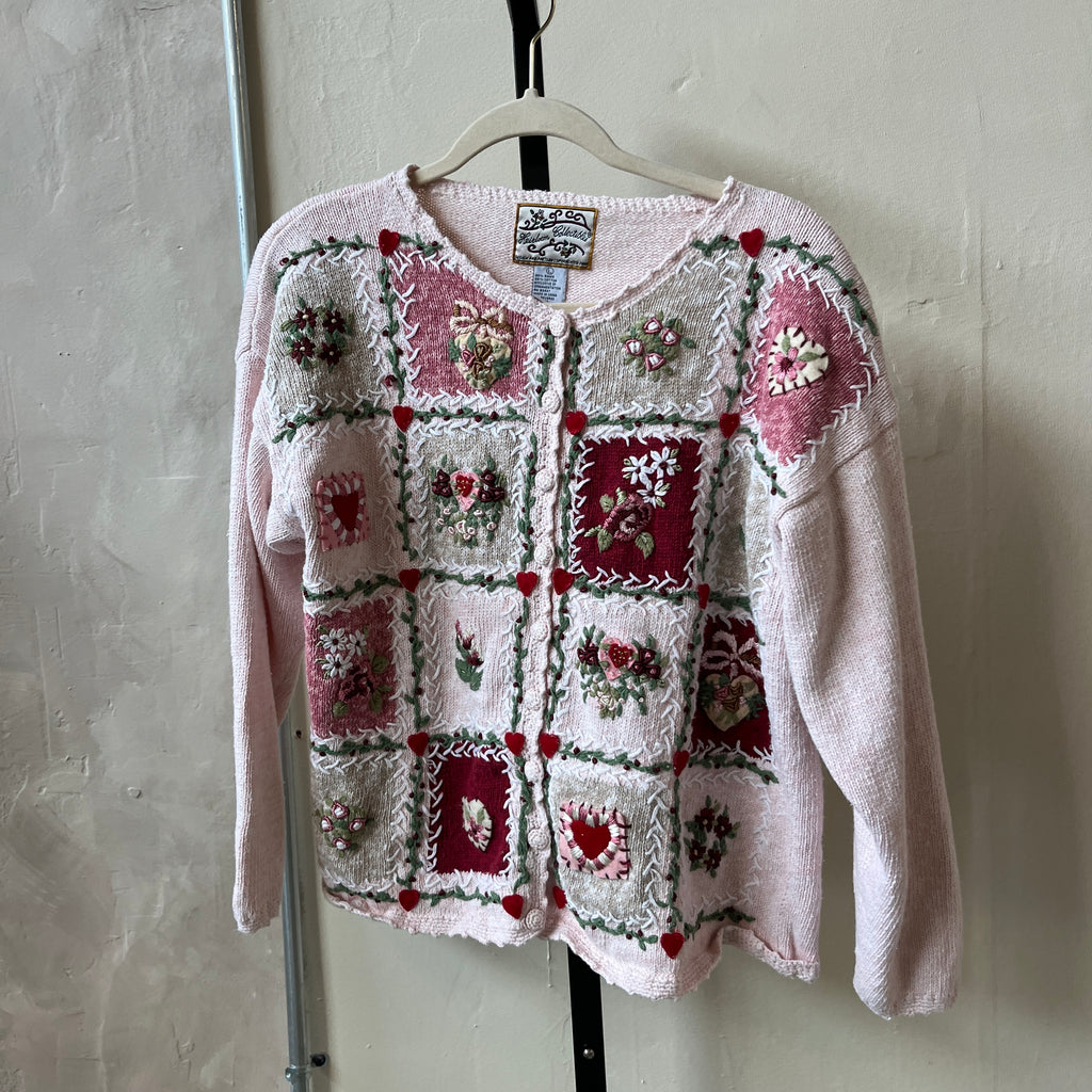 Embroidered Cardigan (L)