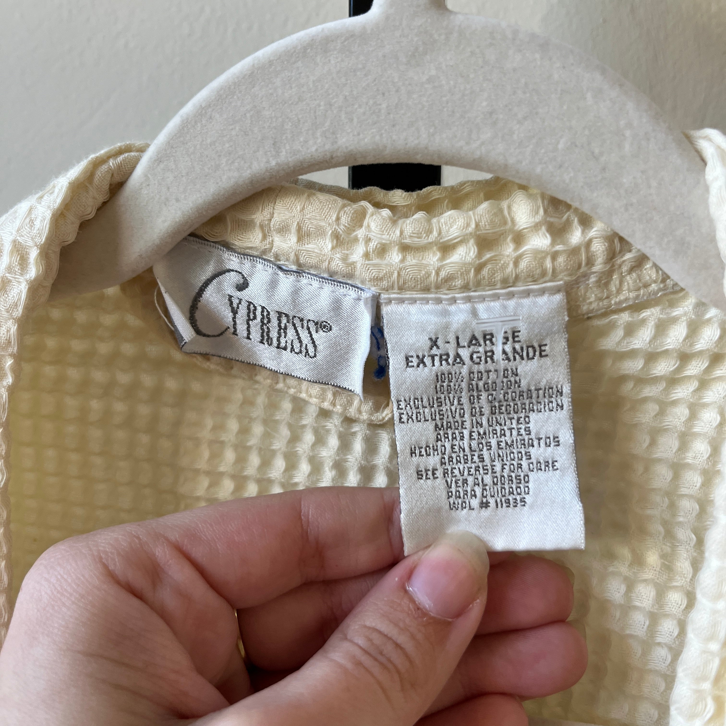 Waffle Robe (XL)