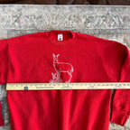 Deer Vintage Sweatshirt (XL)