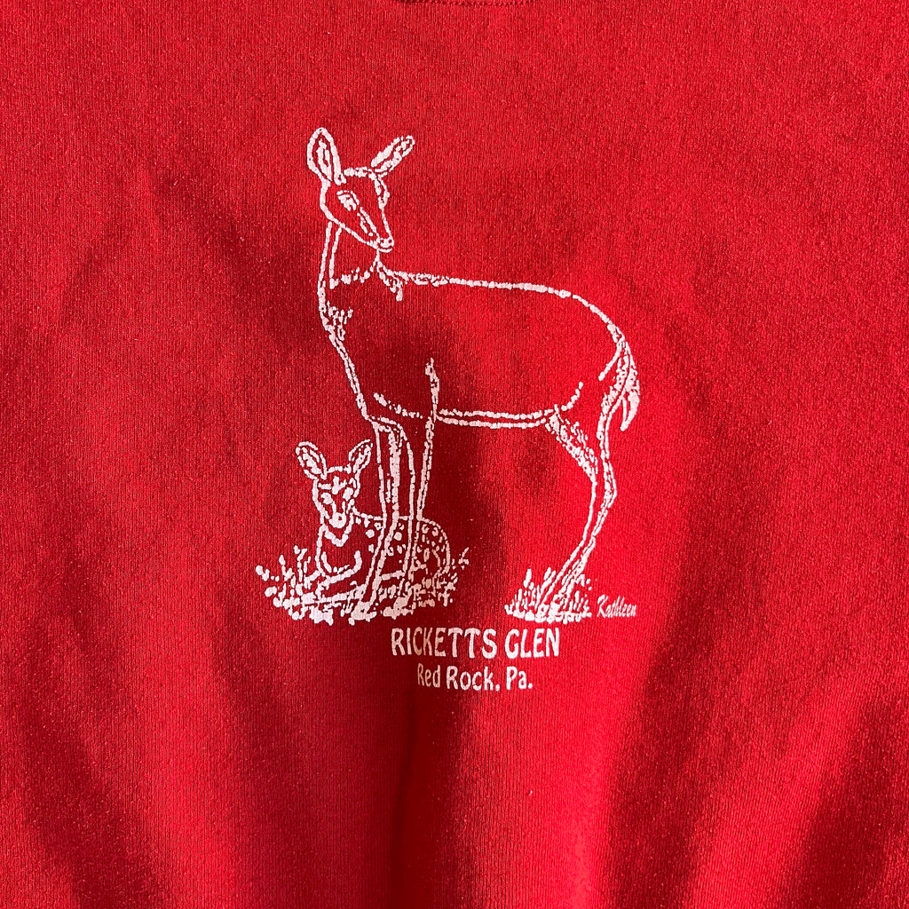 Deer Vintage Sweatshirt (XL)