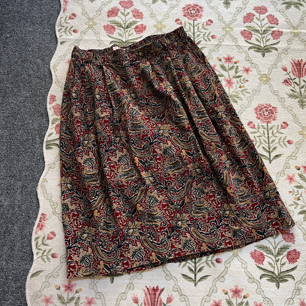 Corduroy Skirt (L)