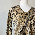 Animal Print Sweater (M)