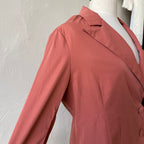 Pink Trench Coat (M)