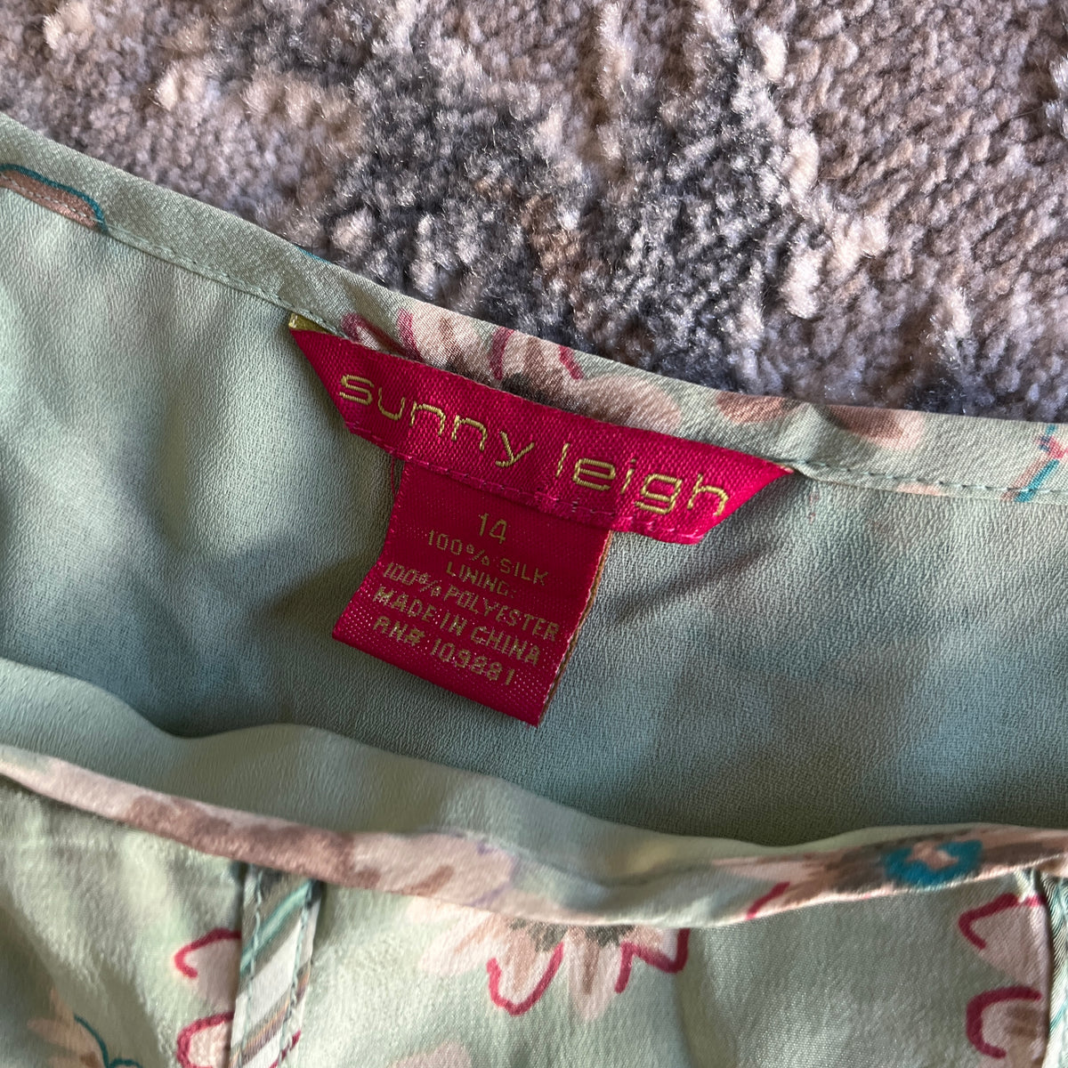 Green Silk Skirt (14)