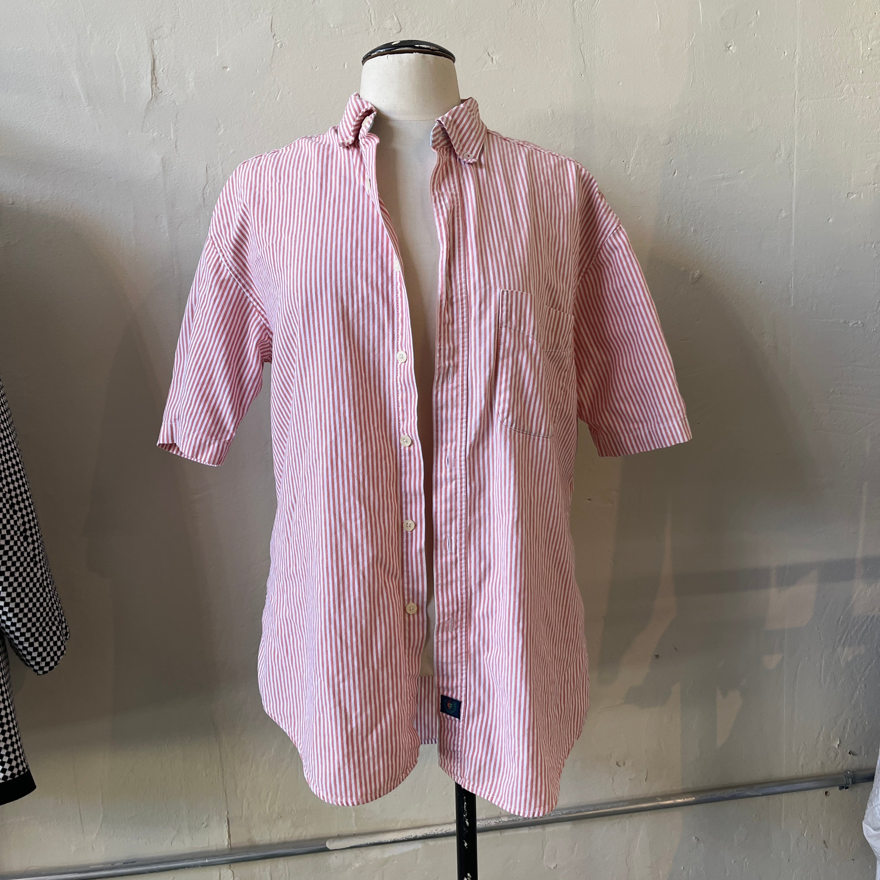 Striped Button Up (L)