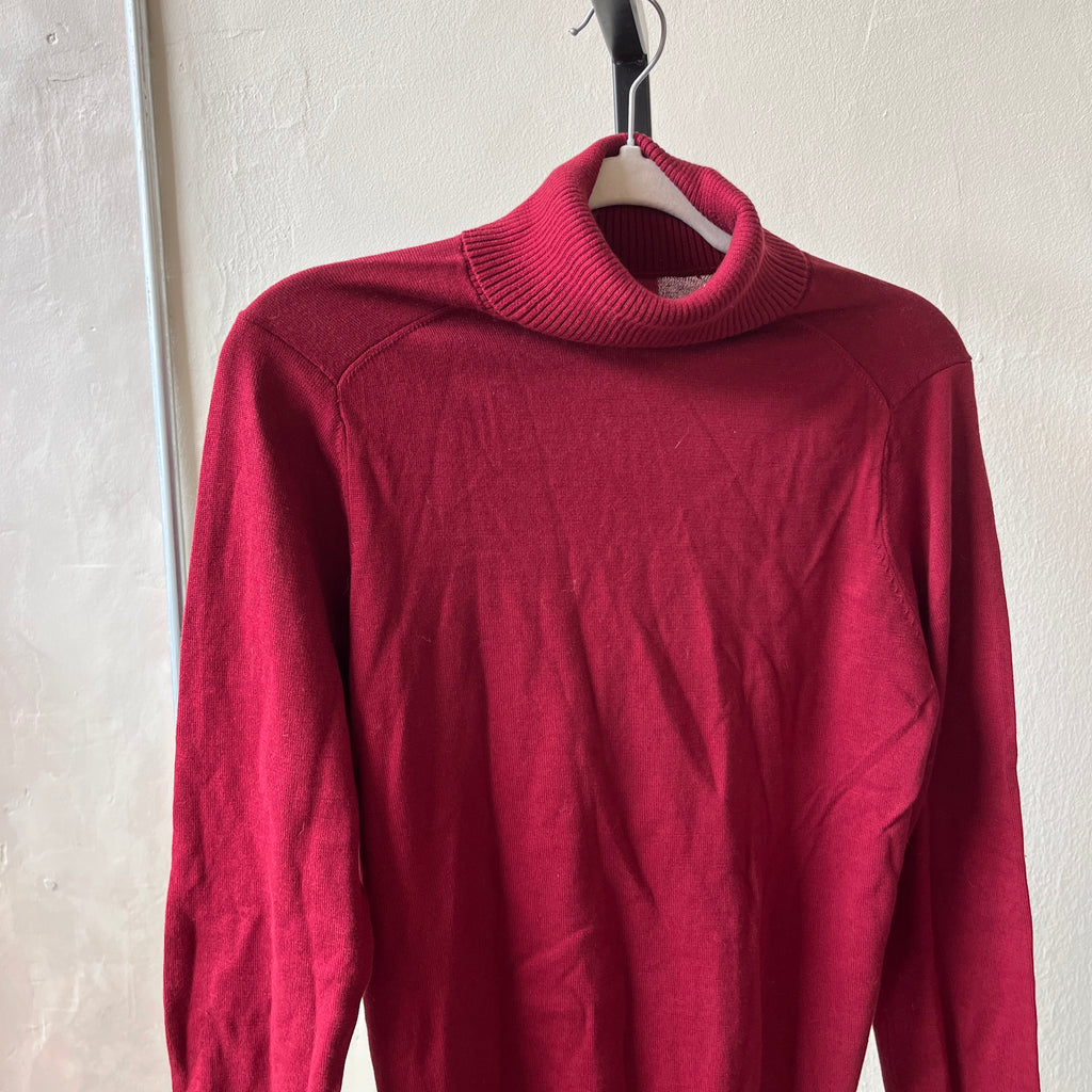 Red Turtleneck (L)