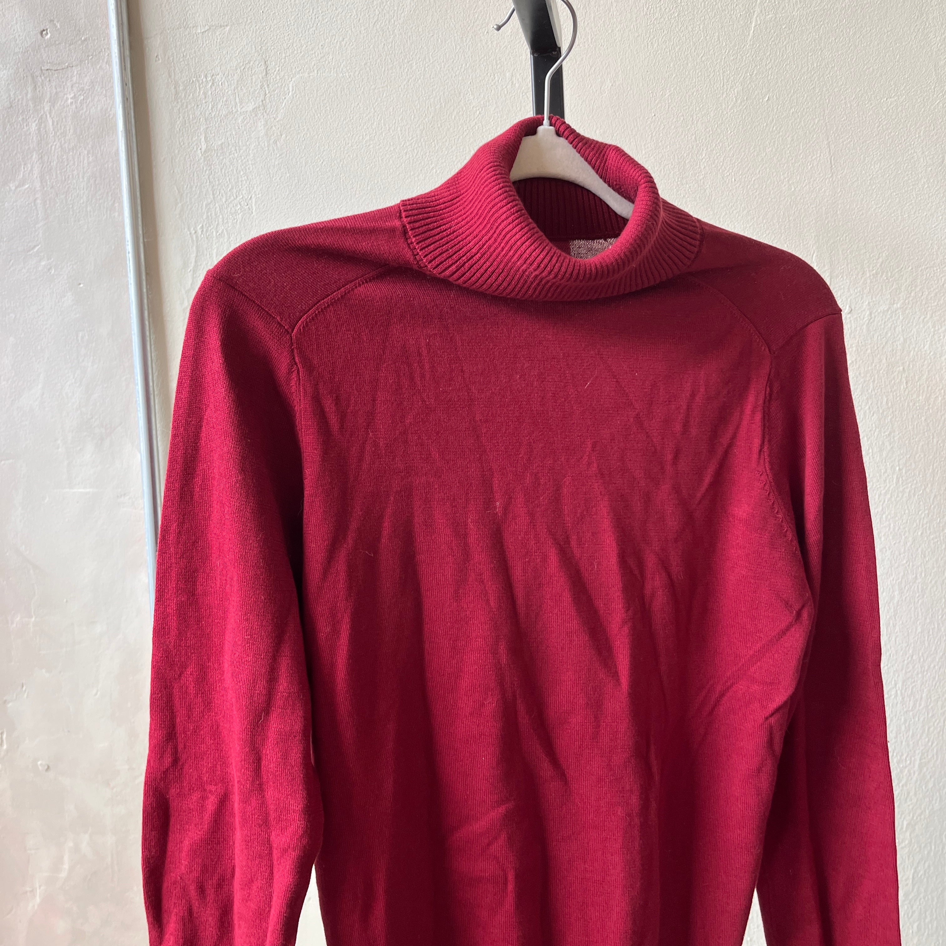 Red Turtleneck (L)