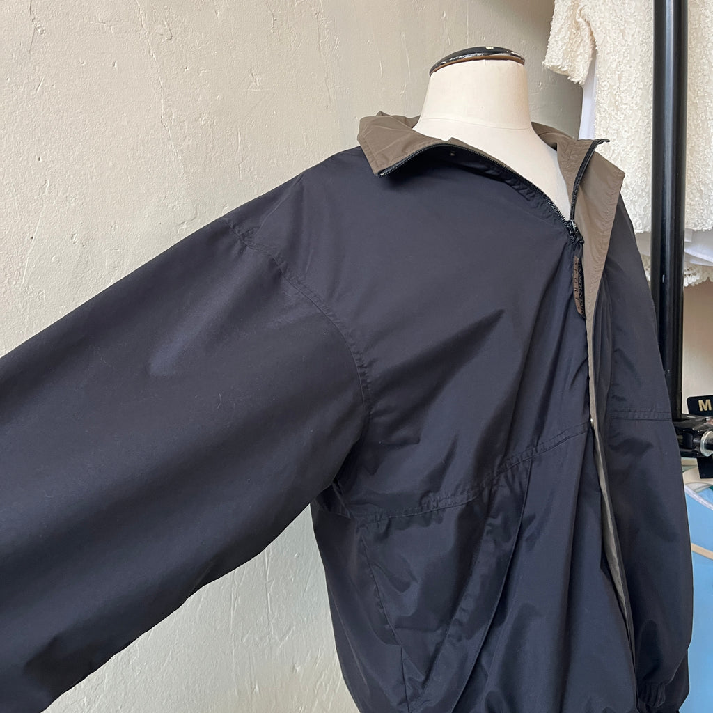 Black Windbreaker (M)