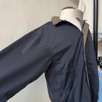 Black Windbreaker (M)