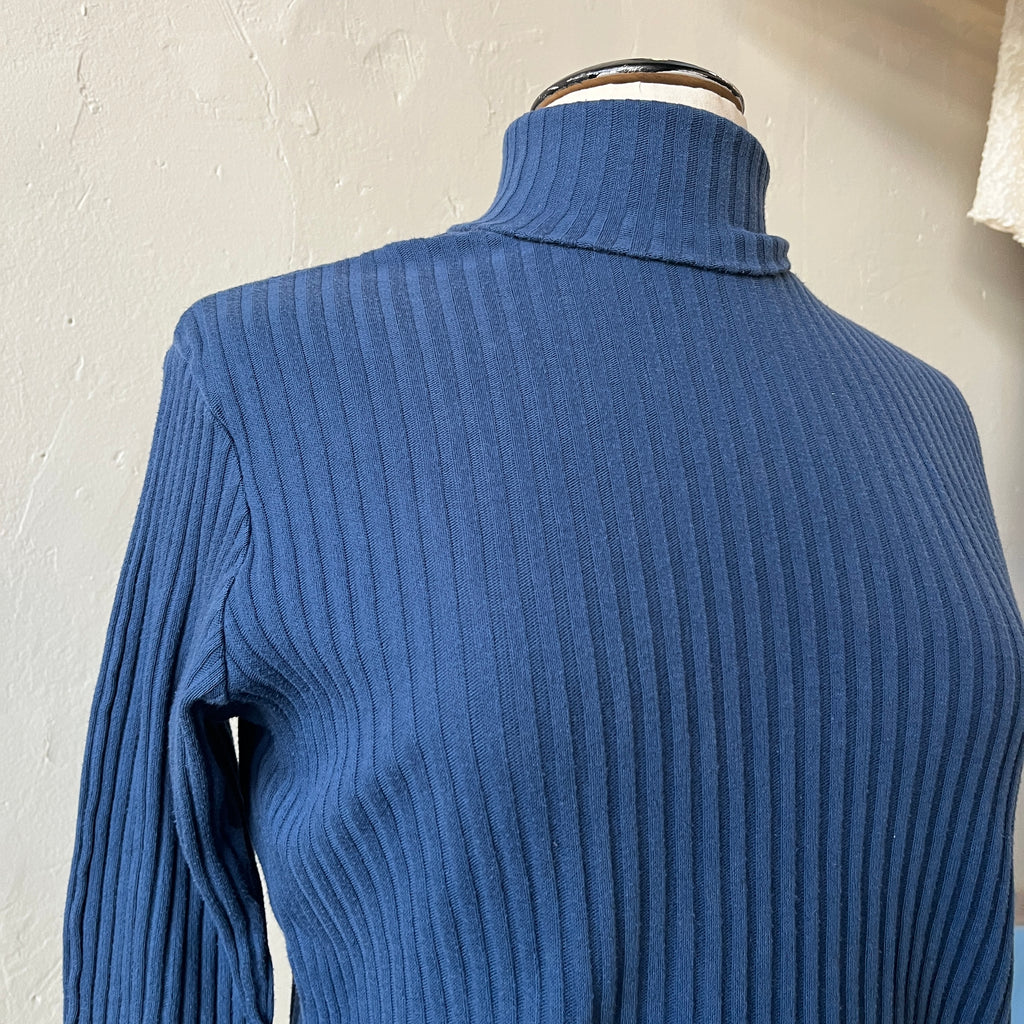 Blue Turtleneck (S)