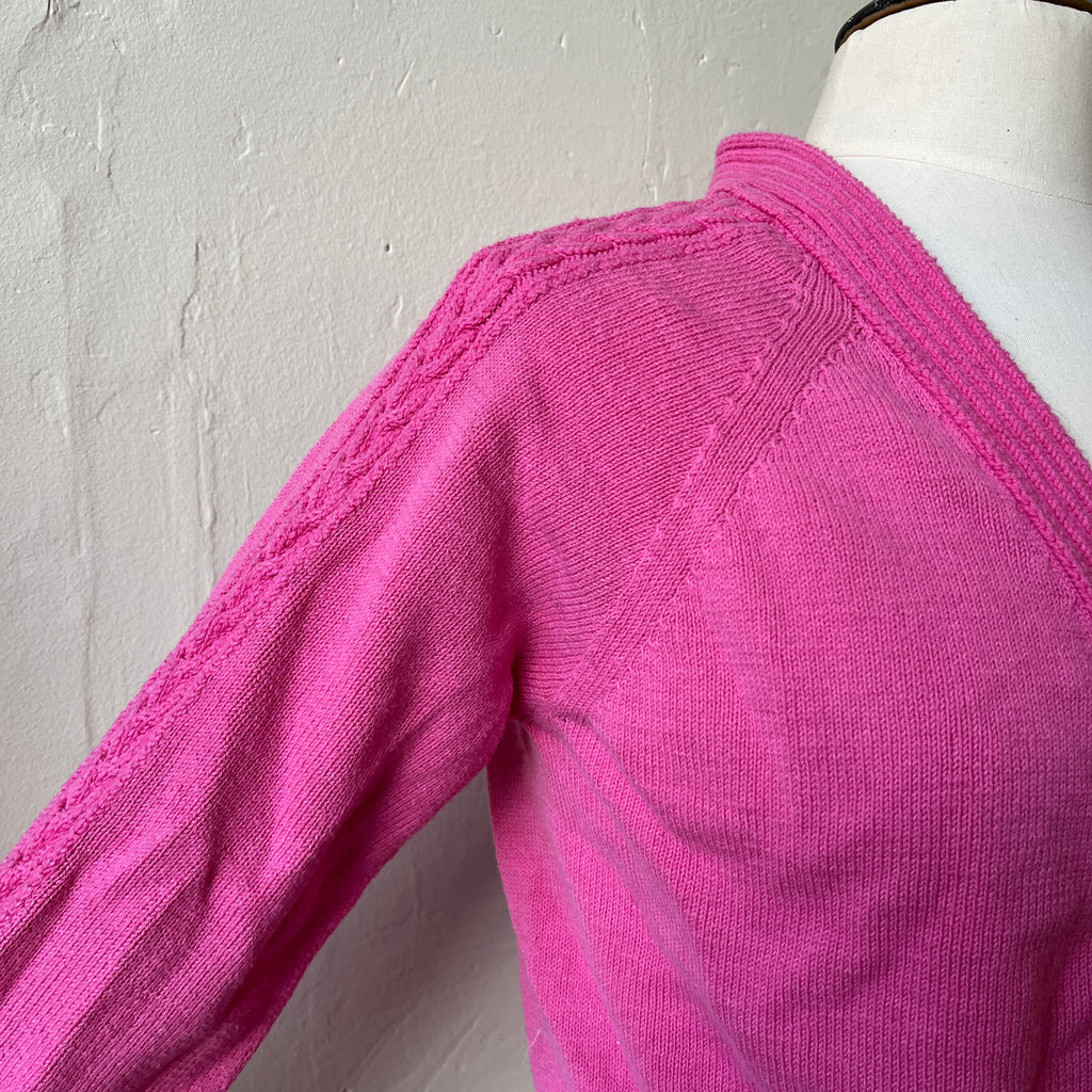 Pink Cardigan (XS)