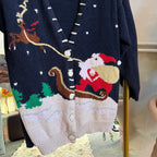 Christmas Santa Cardigan (M)