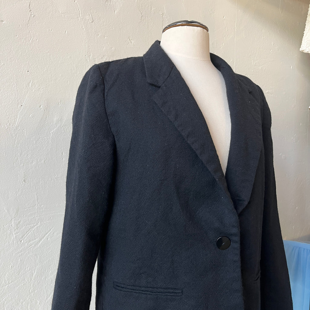 Black Wool Blazer (10P)