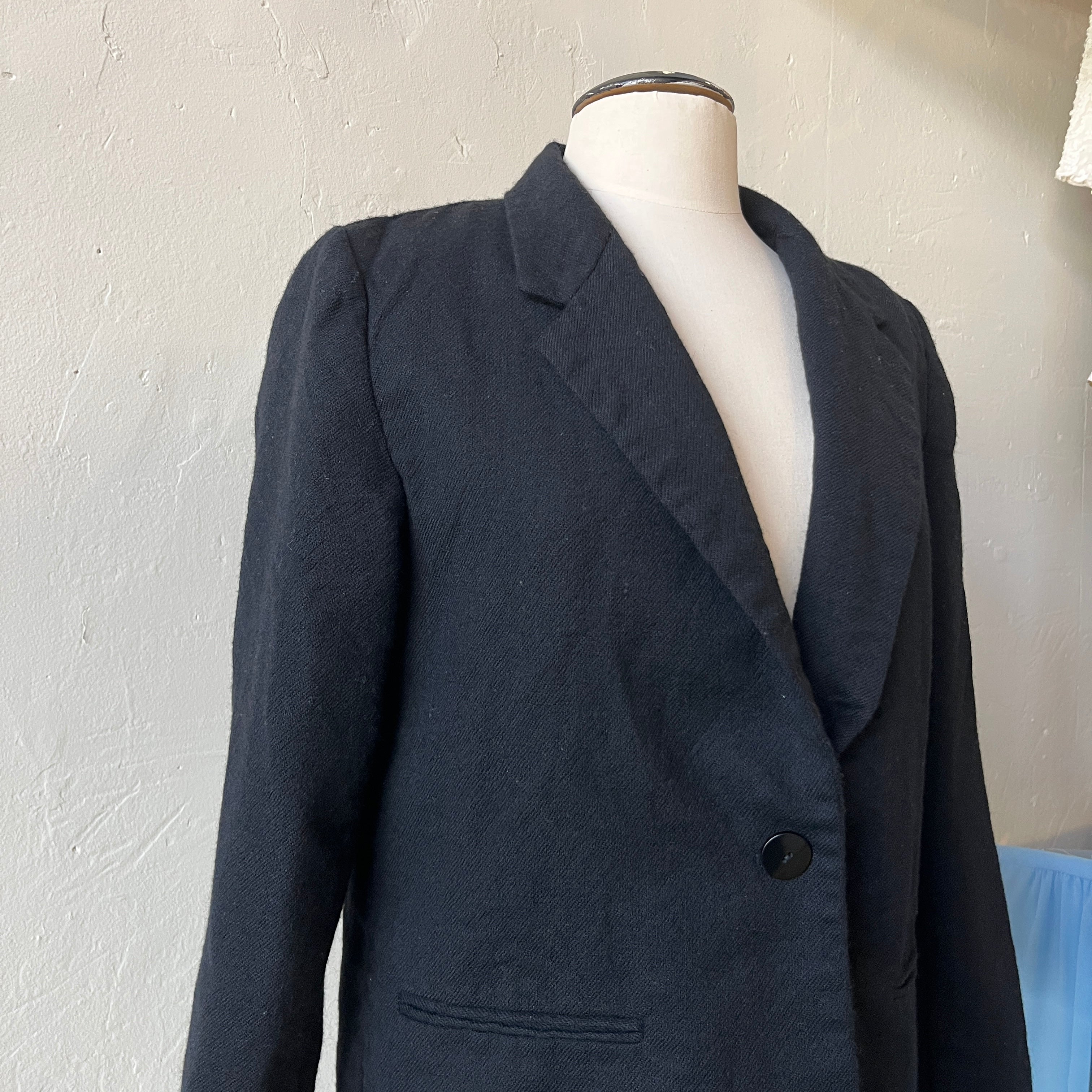 Black Wool Blazer (10P)