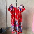 Red Vintage Dress (M)