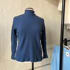 Blue Turtleneck (S)