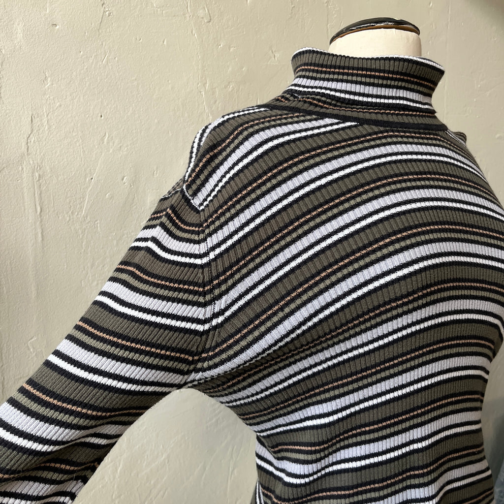 Striped Turtleneck (XXL)