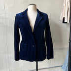 Blue Velvet Blazer (S)