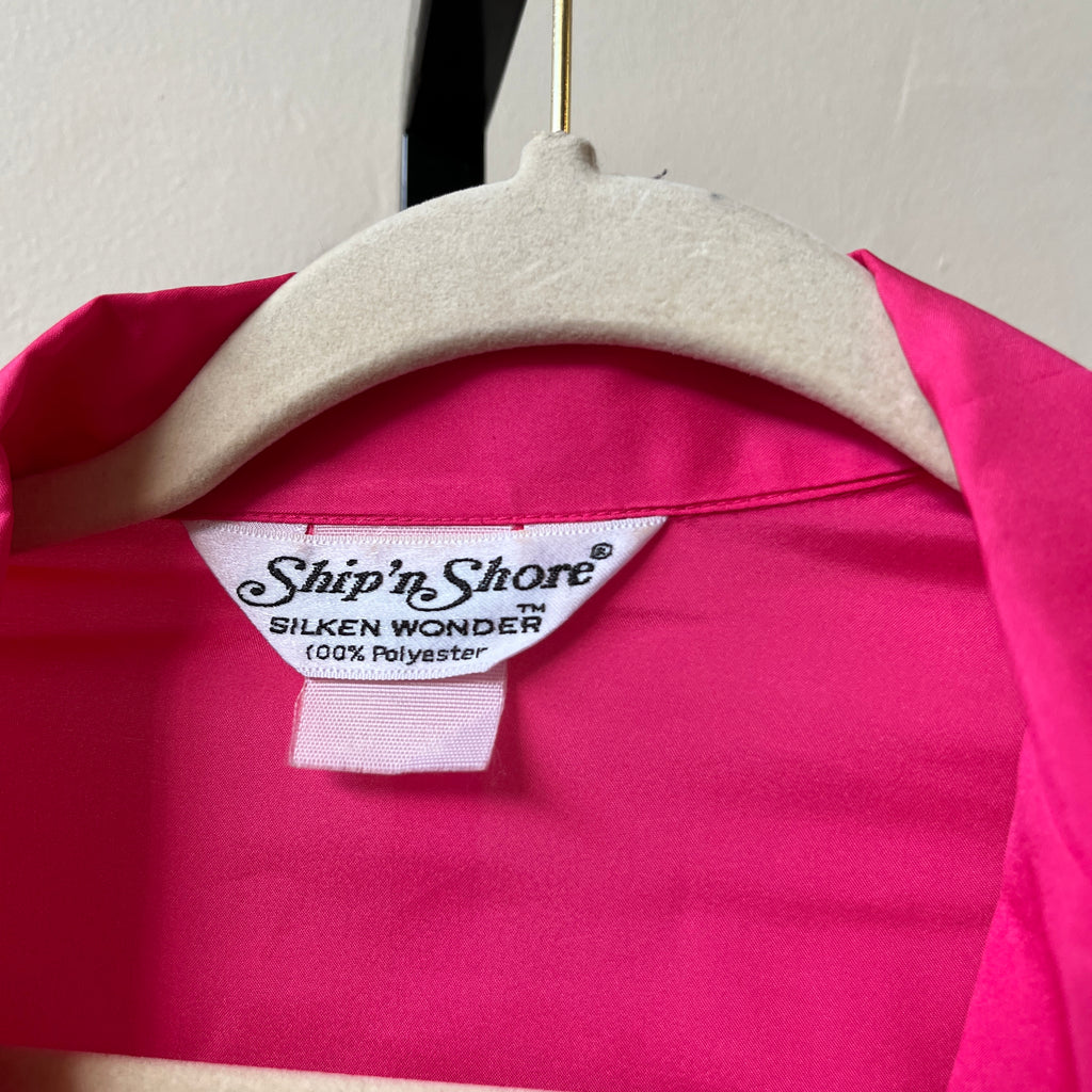 Pink Button Up (M)