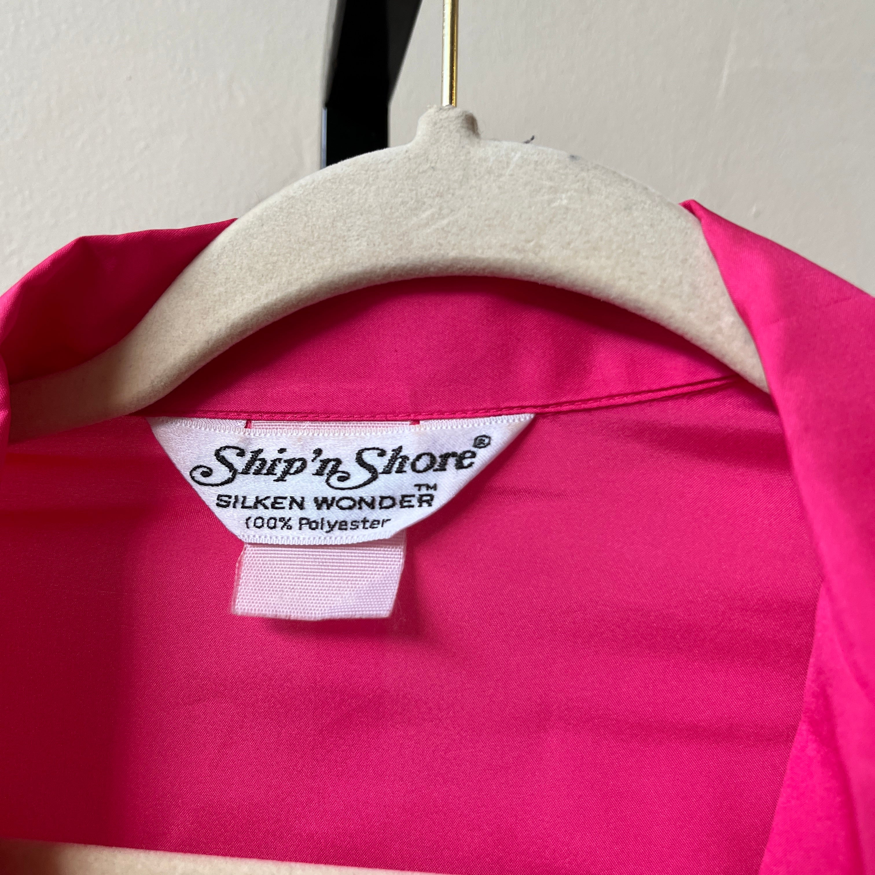 Pink Button Up (M)